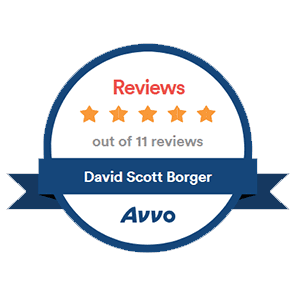 Five-star reviews for David Scott Borger on Avvo.